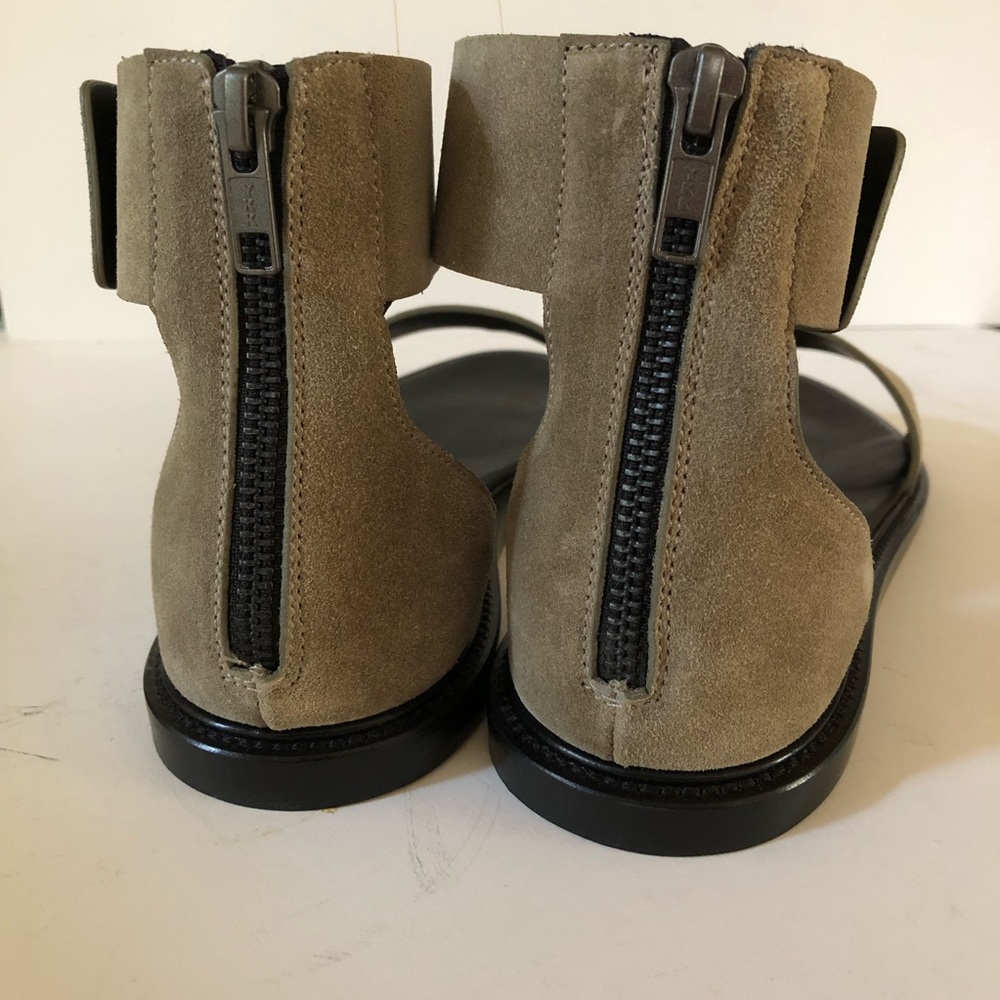 NIB Common Projects Zip Suede Sandal Sz 38 US 8.5 - Picture 6 of 8